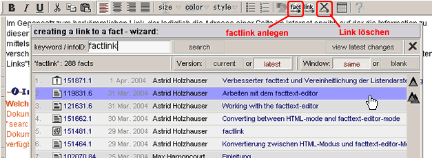 factlink anlegen - 133460.2 factlink anlegen - 133460.2