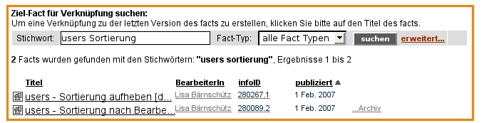 users - Verknüpfung erstellen / Suche - 280374.3 users - Verknüpfung erstellen / Suche - 280374.3